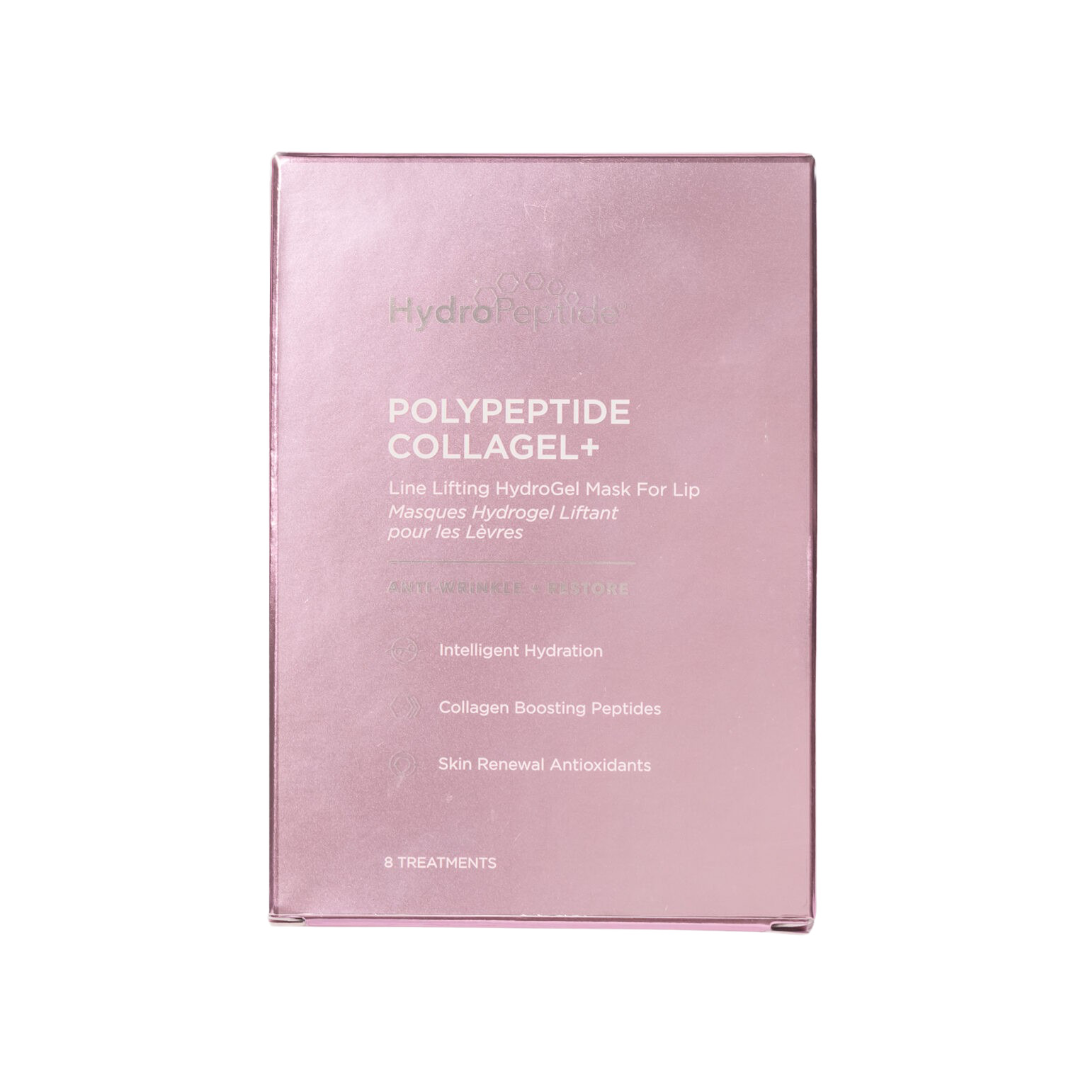Гідрогелева ліфтинг-маска для губ HydroPeptide PolyPeptide Collagel+ Line Lifting Hydrogel Masks for Lip